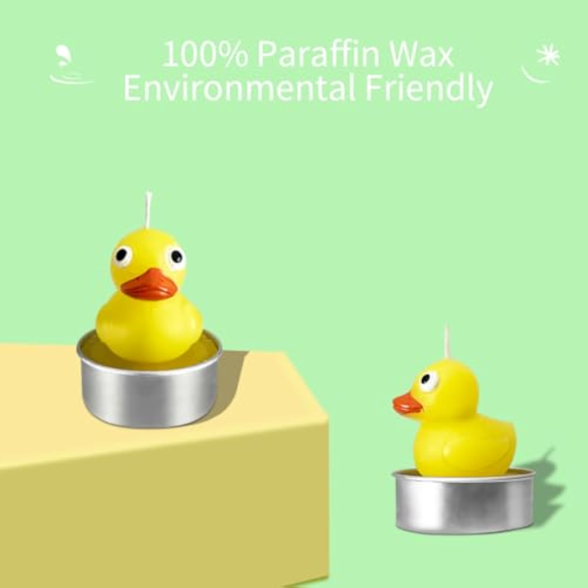 Ugly Duck Tea Light Candles, Little Yellow Duck Tealight