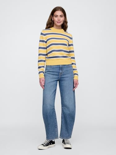 Image of Gap Women's High Neck Cotton Crew Sweater
