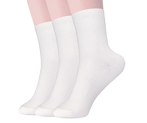 Womens Cotton Bootie Socks Thin Casual Athletic Aesthetic Socks Above Ankle Ribbed Socks for Women