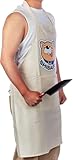 Evere Anime Apron - Anime Cute Shiba Inu Printed Cooking Cosplay Costume