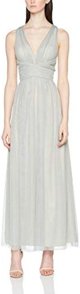 little mistress floral applique maxi dress