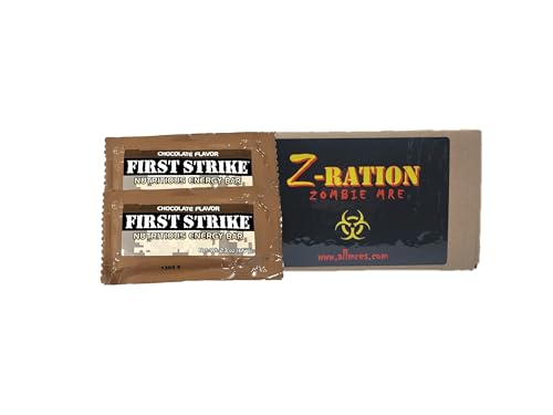 First Strik Bars 6 Packs - Cran-Raspberry, Apple Cinnamon, Chocolate, Mini Mocha and Variety Pack Options (12 Chocolate)
