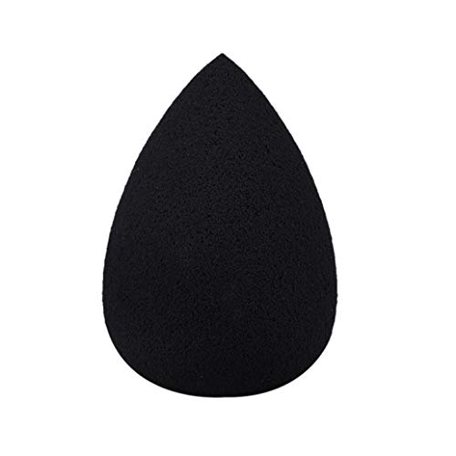 Oksale Water Droplets Soft Sponge Makeup Blender Powder Puff for Liquid Foundation BB Cream, Beauty Essentials (Black)