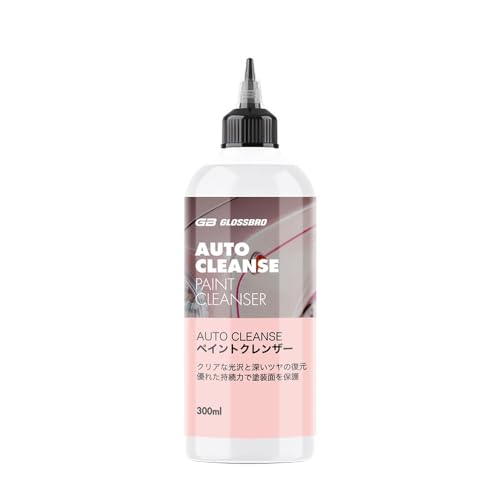 GLOSSBRO オートクレンザー ペイントクレンザー 頑固な水シミ・汚れを簡単除去 研磨成分なしでコーテイングまで一度にできる リセット コーテイング UVカット グロスブロ Auto Cleanse Paint Cleanser 洗車 洗車用品 カー用