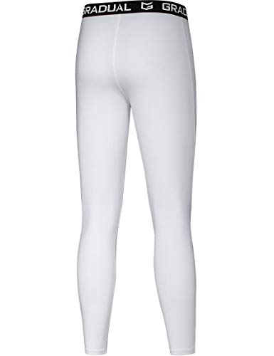 G Gradual Boys' Compression Pants Youth Thermal Base Layer Fleece Tights Sports Basketball Leggings for Boys4