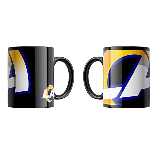 Great Branding Los Angeles RAMS NFL Classic Mug (330 ml) Oversized Tasse - Stück