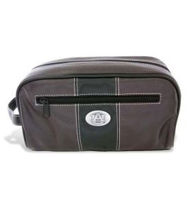 Auburn Tigers Leather Toiletry Bag