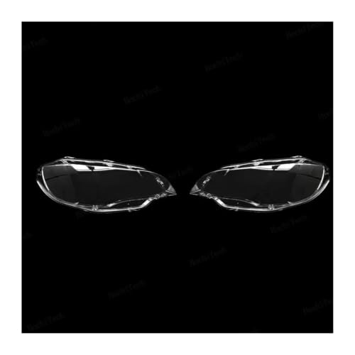 Cache lentille phare BMW X6 E71 E72 X5M coque polycarbonate transparent paire gauche droite