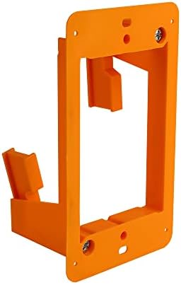 Construct Pro Slim Single Gang Open Back Low Voltage Bracket, Each