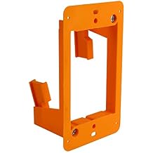 Construct Pro Slim Single Gang Open Back Low Voltage Bracket, Each