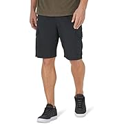 Lee mens Extreme Motion Crossroad Cargo Shorts, Black, 42 US