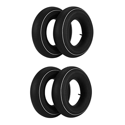 Spourita Paquete de 4 Tubos Internos de 4.80/4.00-8 Pulgadas para CortacéSpedes, Carretillas, Carretillas, Carros y MáS