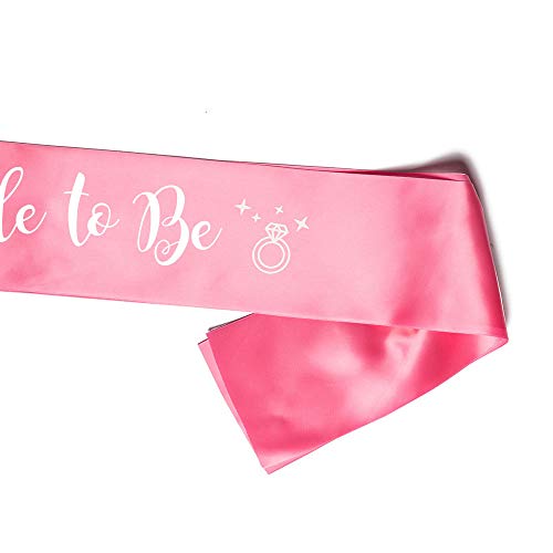 OLILLY Bride to Be Sash Pink for the Future Bride - Enjoy your Bachelorette Party (Pink)3