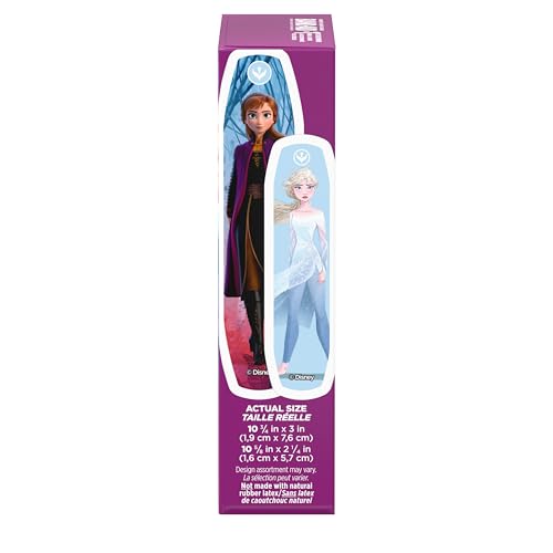Image of Band-Aid Brand Sterile Adhesive Individually Wrapped Bandages for Kids Featuring Disney Frozen Characters, for First Aid & Wound Care of Minor Cuts & Scrapes, Assorted Sizes, 20 ct