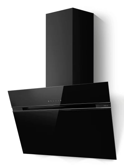 Elica Stripe BL/A/90 Cappa aspirante a parete Nero 757 m³/h