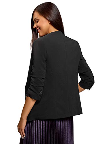 Oodji Ultra Donna Blazer Aderente con Maniche a