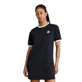 Converse Chuck PatchT-Shirt Dress Vestido Mujer Negro - algodón Talla: M