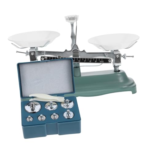FUNOMOCYA 1 Set Laboratory Triple Beam Balance Scale Aluminum Alloy Abs Triple Beam Balance Portable Triple Beam Scale Laboratory Balance Scale Rubber