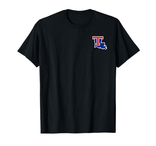 Louisiana Tech Bulldogs Left Chest Logo Officially Licensed T-Shirt