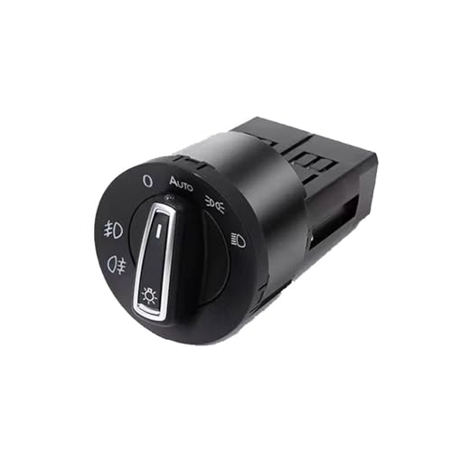 Módulo de interruptor de faros delanteros compatible con VW Polo 2006-2016 4