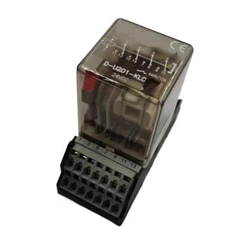 Relais intermédiaire 24VDC D-U201-KLC pour automatisme et commande industrielle