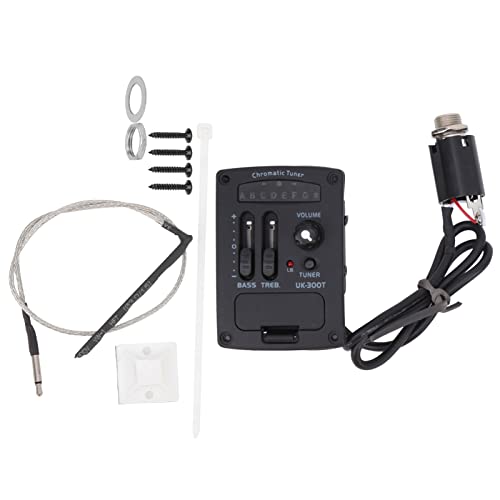 2-Band EQ Pickup, 2-Band EQ Pickup Ukulele Equalizer Tuner Amplifier Accessoires pour instruments de musique - Les Beatles, Paul McCartney, John Lennon, RIngo Starr, George Harrison 2-Band EQ Pickup, 2-Band EQ Pickup Ukulele Equalizer Tuner Amplifier Accessoires pour instruments de musique – Image 4