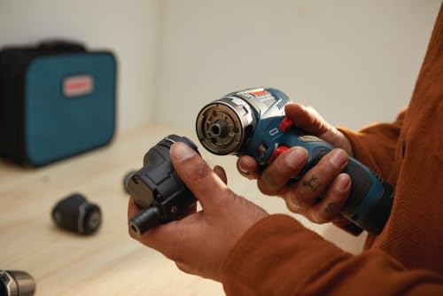 BOSCH GSR12V-300FCB22 12V Max EC Brushless Flexiclick 5-In-1 Drill/Driver System with (2) 2 Ah Batteries - Image 15