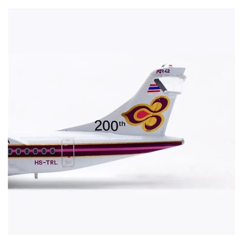 Modelo de avión ATR-42-320 Thai Air escala 1:400 réplica de aleación HS-TRL para coleccionistas 6