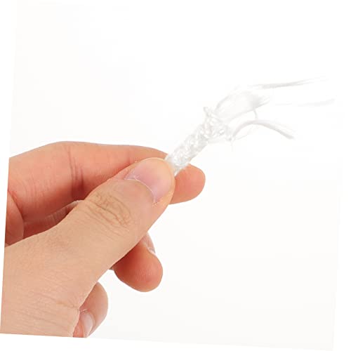 Mecha trenzada de algodón 5m x 5mm para lámparas de aceite miniatura 4