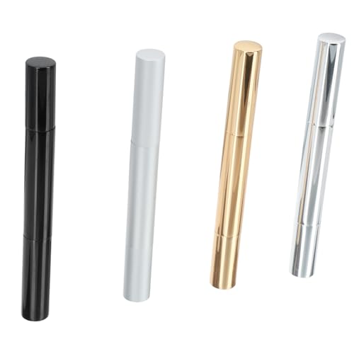 CLISPEED 4 Stück Teiliges Make Up Leerfläschchen Lippenölspender Langlebig Leicht für Augenbrauenwuchs Eyeliner Flüssigkeit Nagellack Nachfüllbar Reise Geeignet