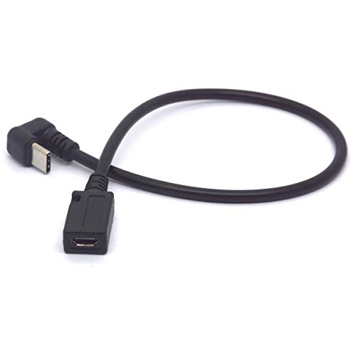 Tomost - Cavo USB tipo C a micro USB, angolo di