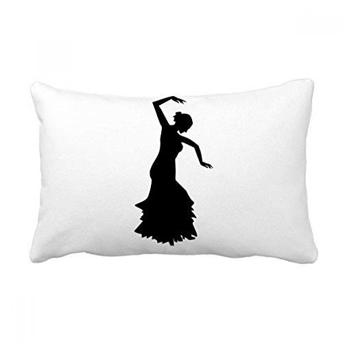 Coussin danseur de danse folklorique multicolore, une idée cadeau originale de 40x60cm - 2