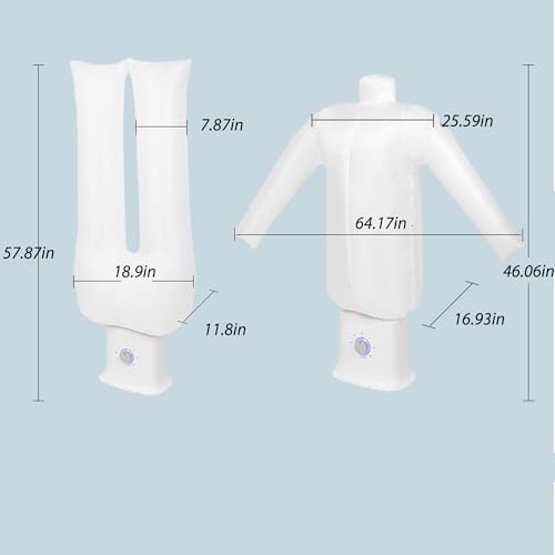 Lumirio Vertical Steamers for Clothes, 360° Hands Free, Size XXL - Image 8