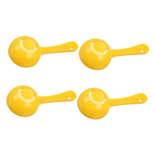 Cabilock 4Pcs Non Stick Sushi Spoons Semicircular Rice Scoops for Porridge Food Ergonomic Grip Design for Home Hotel Use Dish Spoons