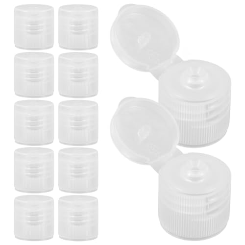 FUNOMOCYA 30pcs Plastic Toothpaste Caps Flip-design Toothpaste Lids Screw for Toothpaste Containers Easy to Use Store
