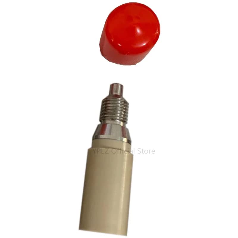 Electrodo de disco giratorio resistente a altas temperaturas con funda de PEEK | Rosca externa (opciones de oro, platino y carbón vidrioso)(External thread (PT))