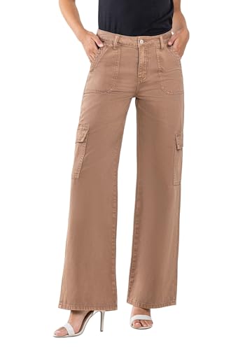 VERVET Mid Rise Stretch Straight Jeans