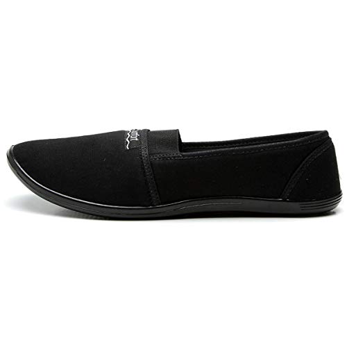 Alpargata Moleca Tecido Lona Feminina - Preto - 37