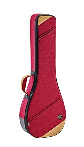 Ortega Guitars Soft Case pour Banjo - Case pour Banjo - Hauteur 107 cm - Largeur 40 cm - Coton / Toile, Rouge (OSOCABJ-BX)