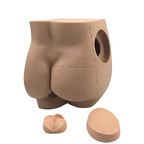 Image of Hip Injection Training Simulator, Buttock Muscle Injection Practice Model For Medical Students Or Nurses Teaching Model, IV Practice Start Kit skin
