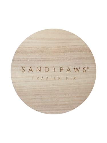 Sand + Paw Scented Candle - Cocktail Frazier Fir – Additional Scents and Sizes – 100% Cotton Lead-Free Wick - Luxury Air Freshening Jar Candles - Perfect Home Decor – 12oz …