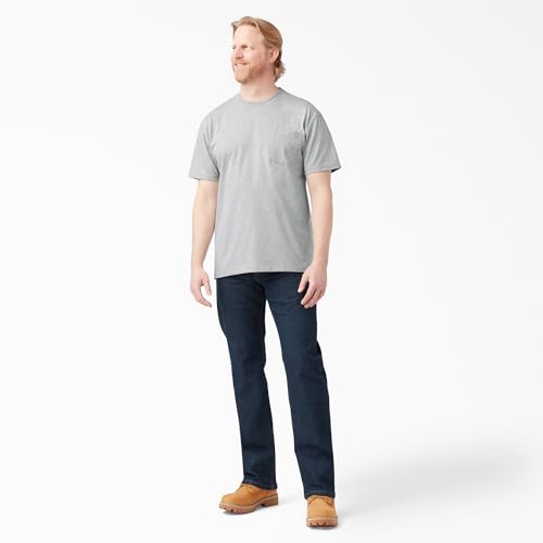 Image of Dickies Men's Heavyweight Heathered Short Sleeve Pocket T-Shirt