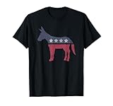 Democrat Donkey Cool Democratic Support Men Women Girl Boy T-Shirt