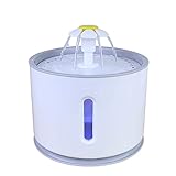 Melhor Bebedouro Automático Para Gatos de 2025: Guia de Compra! 2 2.4L Fonte de Água de Gato Automático para Animais de Estimação com LED USB Elétrico Cão, Gatos, Animais de Estimação, Mudo, Bebedor, Alimentador, Tigela Pet Fonte de Água Distribuidora Staright