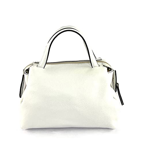 Sac à main en cuir blanc italien BE MY BAG une idée cadeau parfaite