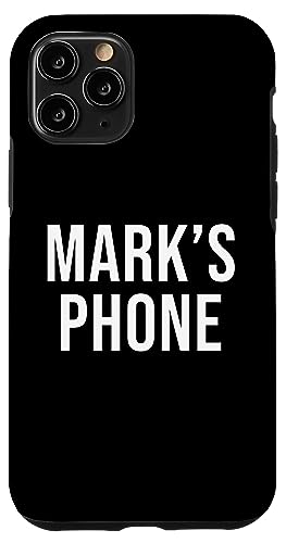 Mark's Phone �u���b�N�z���C�g�l�[���}�[�N �X�}�z�P�[�X iPhone 11 Pro �p