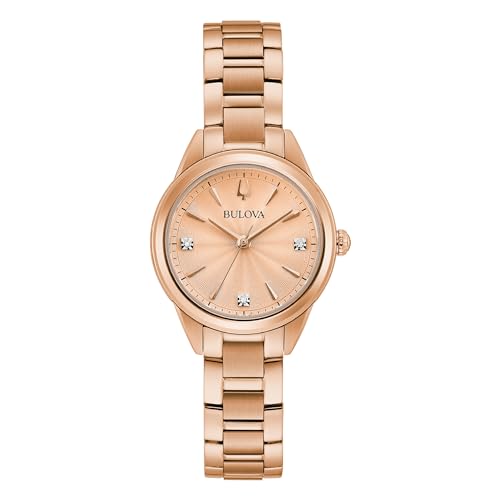 Bulova Women's Sutton Watch, Rose Gold