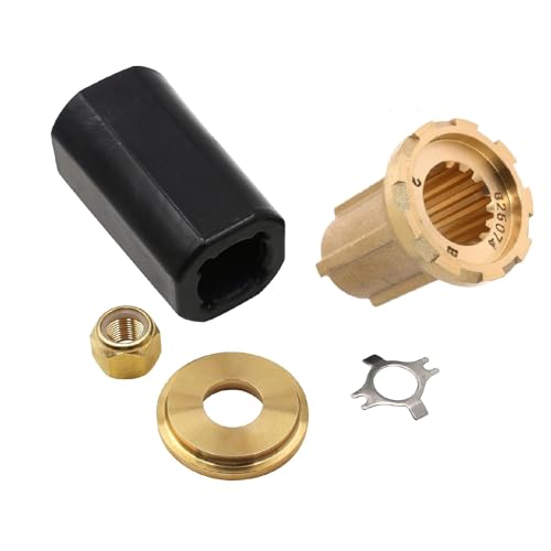 MARKGOO 835257Q1 Flo-Torq II Hub Kit for Mercury Outboard Propeller 40 50 60 65 70 75 80 90 100 115 135 150 175 200 225 250 275 300 HP 15 Spline Verado Mercruiser Alpha Bravo One 835257K1