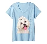 Bichon de Noël pour femmes, hommes, filles, garçons, enfants. T-shirt bichon avec chien pour bichon maman, papa bichon, amoureux des bichons, propriétaires. Chemises de Noël avec chien bichon dessus. Vêtements bichon frise sac bichon frise lunettes bichon frise Chiots bichons frisés.