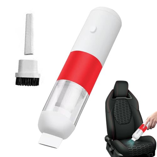 Aspirador para coche genérico – Limpiador portátil inalámbrico | Aspirador portátil de vehículo | Ideal para pelo de animales, ventilaciones, oficinas, hogar, muebles, teclados, ranuras
